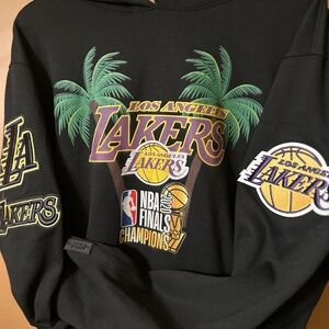 Los Angeles Lakers PRO STANDARD NWT 2020 NBA CHAMPIONS AUTHENTIC Black Hoodie